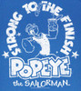 Image Closeup for Popeye T-Shirt - Contrast