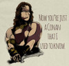 Image Closeup for Conan the Barbarian T-Shirt - Somebody