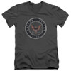 Image for U.S. Navy V Neck T-Shirt - Rough Emblem