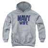 Image for U.S. Navy Youth Hoodie - Wife