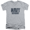 Image for U.S. Navy V Neck T-Shirt - Husband