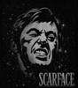 Image Closeup for Scarface T-Shirt - Space