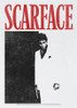 Image Closeup for Scarface Girls T-Shirt - Black and Red
