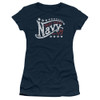 Image for U.S. Navy Girls T-Shirt - Stars