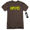 Image for New York City Premium Canvas Premium Shirt - Map