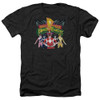 Image for Mighty Morphin Power Rangers Heather T-Shirt - Rangers Unite