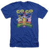 Image for Mighty Morphin Power Rangers Heather T-Shirt - Go Go