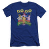 Image for Mighty Morphin Power Rangers Premium Canvas Premium Shirt - Go Go