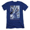 Image for Mighty Morphin Power Rangers Premium Canvas Premium Shirt - Blue Ranger Deco