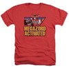 Image for Mighty Morphin Power Rangers Heather T-Shirt - Megazord Activated