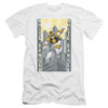Image for Mighty Morphin Power Rangers Premium Canvas Premium Shirt - White Ranger Deco