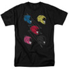 Image for Mighty Morphin Power Rangers T-Shirt - Line Helmets