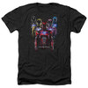 Image for Mighty Morphin Power Rangers Heather T-Shirt - Team of Rangers