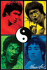 Bruce Lee Colors Poster