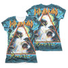 Def Leppard Sublimated Girls T-Shirt - Hysteria