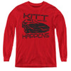 Image for Knight Rider KITT Happens Youth Long Sleeve T-Shirt