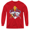 Image for Power Rangers Youth Long Sleeve T-Shirt - Retro Rangers