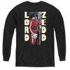 Image for Power Rangers Youth Long Sleeve T-Shirt - Zedd Deco