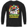 Image for Power Rangers Dino Charge Youth Long Sleeve T-Shirt - Dino Lightning