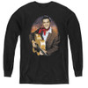 Image for Elvis Youth Long Sleeve T-Shirt - Red Scarf #2