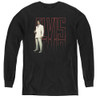 Image for Elvis Youth Long Sleeve T-Shirt - White Suit