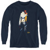 Image for Elvis Youth Long Sleeve T-Shirt - Yellow Scarf
