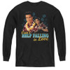 Image for Elvis Youth Long Sleeve T-Shirt - Can't Help Falling