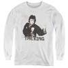 Image for Elvis Youth Long Sleeve T-Shirt - Fighting King