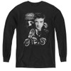 Image for Elvis Youth Long Sleeve T-Shirt - The King Rides Again
