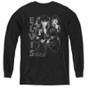 Image for Elvis Youth Long Sleeve T-Shirt - Leathered