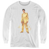 Image for Elvis Youth Long Sleeve T-Shirt - Gold Lame Suit