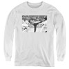 Image for Bruce Lee Youth Long Sleeve T-Shirt - Kick to the Head