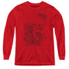 Image for Superman Youth Long Sleeve T-Shirt - In The City