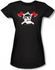 Axe Cop Crossed Axes Girls Shirt