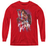 Image for Wonder Woman Movie Youth Long Sleeve T-Shirt - American Hero