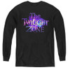 Image for The Twilight Zone Youth Long Sleeve T-Shirt - Twilight Galaxy