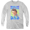 Image for The Brady Bunch Youth Long Sleeve T-Shirt - World's Grooviest