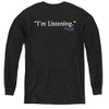 Image for Frasier Youth Long Sleeve T-Shirt - I'm Listening