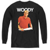Image for Cheers Youth Long Sleeve T-Shirt - Woody Boyd