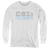 Image for CSI Youth Long Sleeve T-Shirt - Cyber