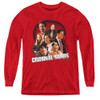 Image for Criminal Minds Youth Long Sleeve T-Shirt - Brain Trust