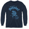 Image for Happy Days Youth Long Sleeve T-Shirt - Don't Be a Potsie