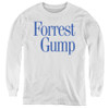 Image for Forrest Gump Youth Long Sleeve T-Shirt - Logo