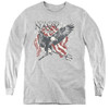 Image for U.S. Navy Youth Long Sleeve T-Shirt - Trident