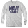 Image for U.S. Navy Youth Long Sleeve T-Shirt - Sister