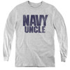 Image for U.S. Navy Youth Long Sleeve T-Shirt - Uncle