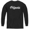 Image for Oldsmobile Youth Long Sleeve T-Shirt - Cursive Logo