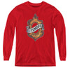 Image for Oldsmobile Youth Long Sleeve T-Shirt - Detroit Emblem