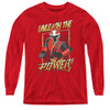 Image for Mighty Morphin Power Rangers Youth Long Sleeve T-Shirt - Unleash