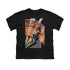 Power Rangers Youth T-Shirt - Black Ranger Deco